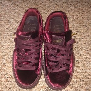 Velvet Fenty Pumas